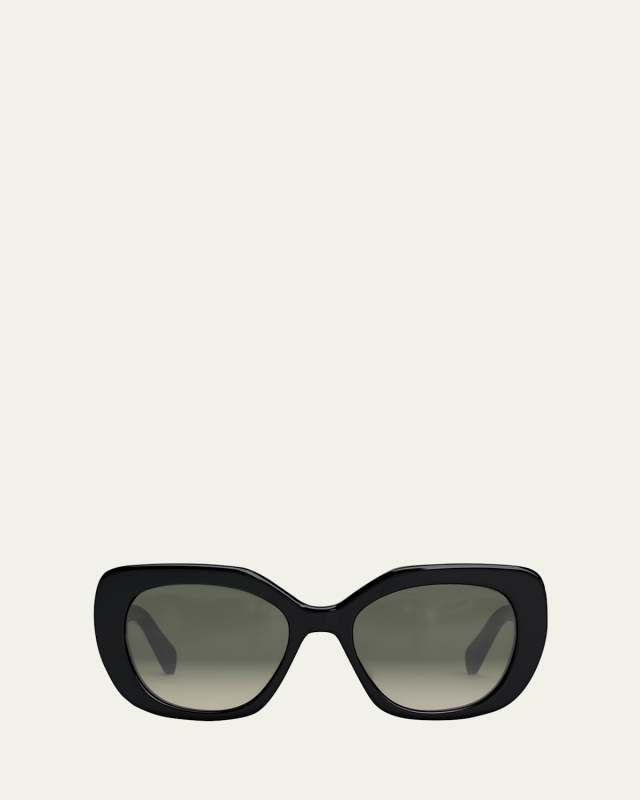 Triomphe Acetate Butterfly Sunglasses